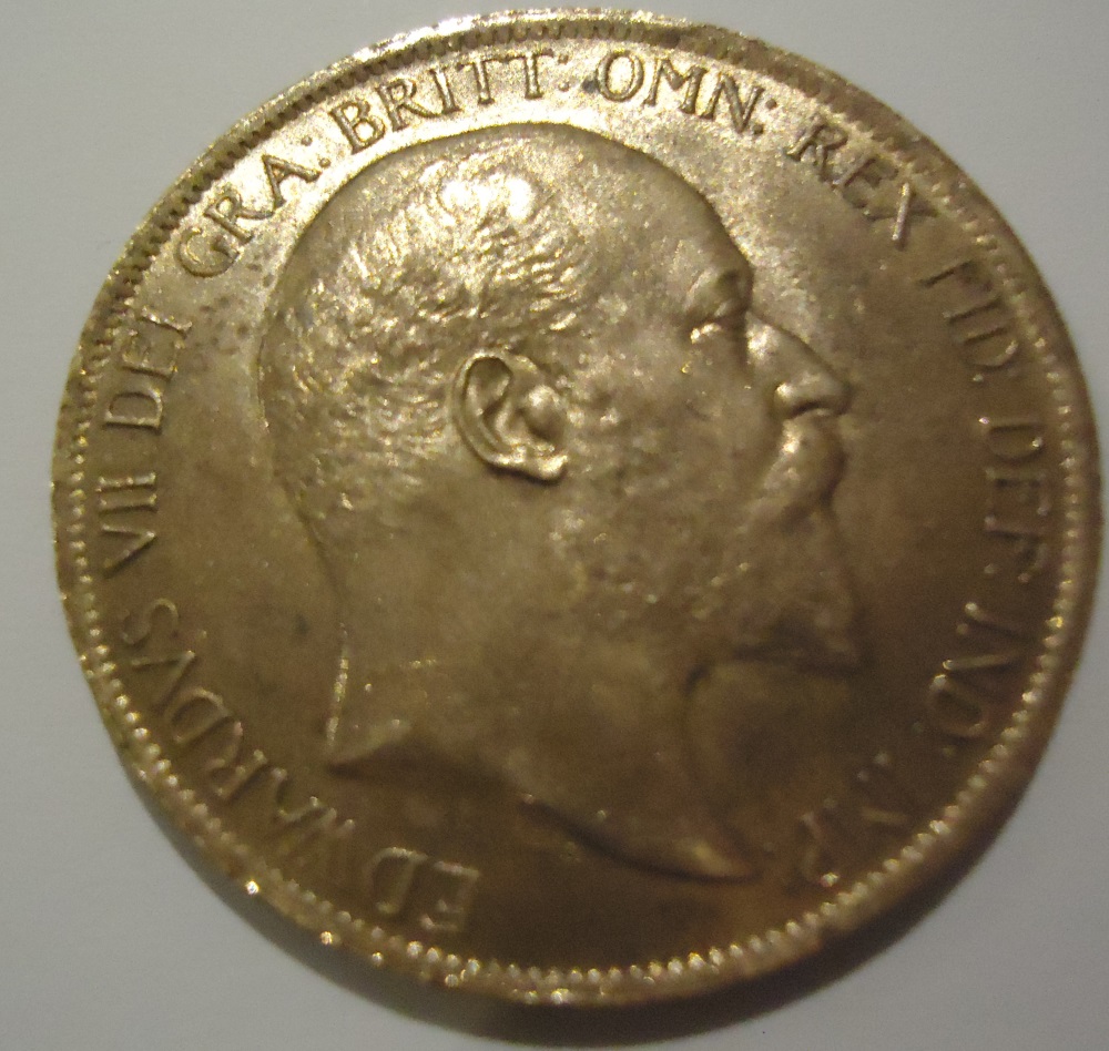 Cartwheel-Lustre?-Error-Coin?-1902-High-Sea-Level-British-Penny